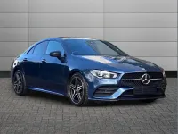 Used Mercedes CLA180 AMG Line Premium 136 HP (100 kW) 2023 Blue Sedan