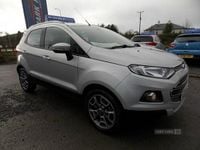 Used Ford Ecosport Titanium 95 HP (69 kW) 2015 Silver SUV
