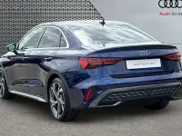 Used Audi A3 S-Line 150 HP (110 kW) 2025 Blue Sedan