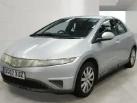 Used Honda Civic SE 2007 Silver Hatchback