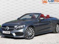 Used Mercedes C250 AMG Line Premium Plus 2017 Grey Cabriolet