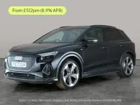 Used Audi Q4 e-tron Advanced 150 kW (204 HP) 2023 Black SUV