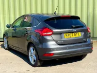 Used Ford Focus Titanium 125 HP (91 kW) 2017 Grey Hatchback
