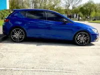 Used Seat Leon CUPRA 360 HP (264 kW) 2019 Blue Hatchback