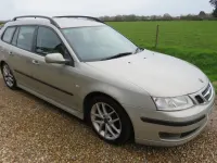 Used Saab 9-3 Vector 2007 Silver Estate