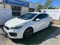 Used Kia ProCeed GT 2014 White Hatchback