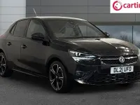 Used Vauxhall Corsa SRi 101 HP (74 kW) 2021 Black Hatchback