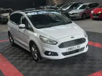 Used Ford S-MAX Titanium 180 HP (132 kW) 2015 White MPV