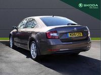 Used Skoda Octavia SE L 150 HP (110 kW) 2018 Maple brown metallic Hatchback