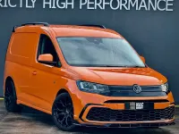 Used VW Caddy Edition 102 HP (75 kW) 2021 Orange MPV