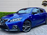 Used Lexus CT200h Sport Line 2018 Blue Hatchback