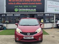Begagnad Nissan Note Acenta Premium 90 HK (66 kW) 2015 Röd Halvkombi