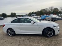 Used BMW 220 M Sport 2018 White Coupe