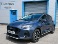 Used Ford Fiesta Active X 2023 Blue Hatchback