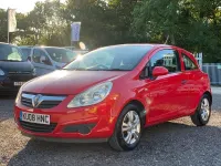 Used Vauxhall Corsa 2008 Red Hatchback