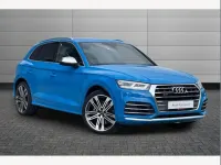 Begagnad Audi SQ5 S-Line 347 HK (255 kW) 2019 Blå SUV
