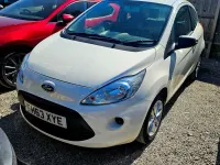 Used Ford Ka Studio 69 HP (50 kW) 2014 White Hatchback