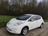 Used Nissan Leaf Acenta 80 kW (109 HP) 2014 White Hatchback