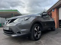 Used Nissan Qashqai N-TEC 110 HP (80 kW) 2015 Grey SUV