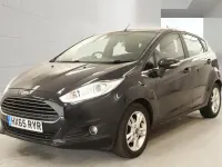 Used Ford Fiesta Zetec 2015 Black Hatchback