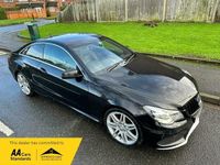 Used Mercedes E250 AMG line 2015 Black Coupe