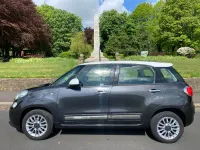 Usado Fiat 500L Lounge 85 HP (62 kW) 2014 Cinzento Monovolume