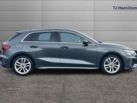 Used Audi A3 S-Line 110 HP (80 kW) 2023 Grey Hatchback