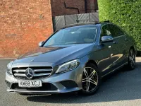 Used Mercedes C200 Premium Plus 2018 Grey Sedan