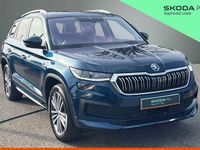Used Skoda Kodiaq LAURIN & KLEMENT 140 HP (102 kW) 2022 Petrol blue metallic SUV