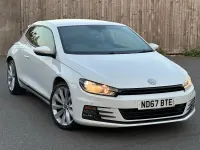Used VW Scirocco GT 125 HP (91 kW) 2017 White Coupe