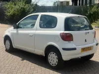 Used Toyota Yaris T2 2004 White Hatchback