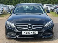 Used Mercedes C200 2015 Black Sedan