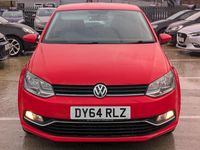 Used VW Polo SE 75 HP (55 kW) 2014 Red Hatchback