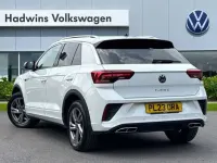 Used VW T-Roc R-line 150 HP (110 kW) 2023 White SUV