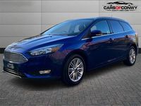 Used Ford Focus Zetec 120 HP (88 kW) 2017 Blue Estate
