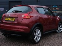 Used Nissan Juke Acenta 117 HP (86 kW) 2011 Red SUV