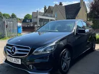 Used Mercedes E220 AMG 170 HP (125 kW) 2014 Black Sedan