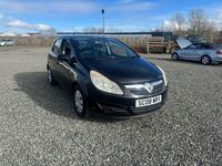 Used Vauxhall Corsa 2008 Black Hatchback