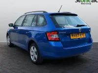Used Skoda Fabia SE 95 HP (69 kW) 2021 Blue Hatchback