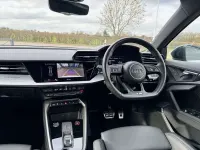 Used Audi S3 Black Edition 2024 White Sedan