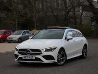 Used Mercedes CLA250e Shooting Brake AMG line 218 HP (160 kW) 2021 White Estate