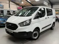 Used Ford Transit Custom S 105 HP (77 kW) 2021 White Van