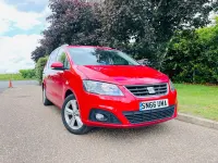 Used Seat Alhambra Ecomotive 150 HP (110 kW) 2016 Red MPV