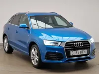 Used Audi Q3 S-Line 150 HP (110 kW) 2016 Blue SUV