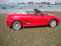 Used MG TF 135 HP (99 kW) 2004 Red Cabriolet