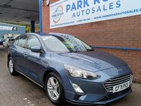 Used Ford Focus Zetec 125 HP (91 kW) 2022 Blue Hatchback