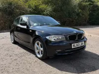 Used BMW 118 Sport Line 2010 Black Hatchback