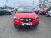 Used Vauxhall Crossland X 81 HP (59 kW) 2019 Red SUV