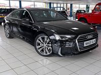 Used Audi A6 S-Line 204 HP (150 kW) 2019 Black Sedan
