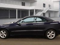 Used Mercedes CLK320 Avantgarde 2003 Blue Cabriolet